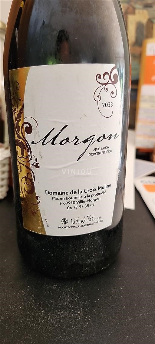Beaujolais Morgon Domaine La Croix Mulins 2023