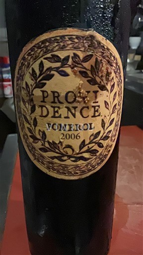 Burdeos Pomerol Providence 2006