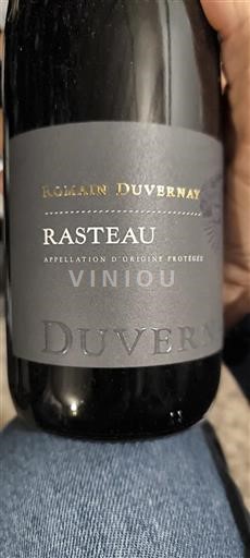 Údolí Rhôny Rasteau Romain Duvernay 2022