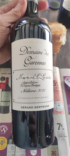Languedoc Minervois-la-Livinière Domaine Des Garennes 2023