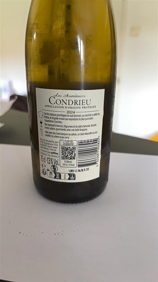 Rhônedalen Condrieu Les Aumôniers 2024