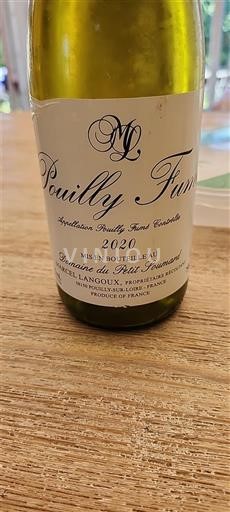 Loirevallei Pouilly-fumé Domaine Petit Soumard 2020