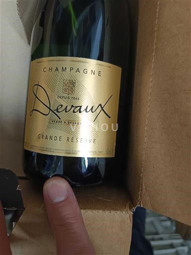 Champaña Champán Devaux Grande Réserve Sin añada