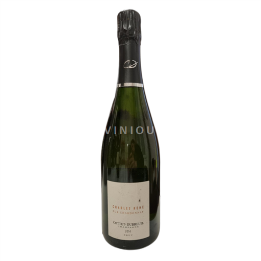 Champaña Champán Cottet-Dubreuil Charles René Pur Chardonnay 2014