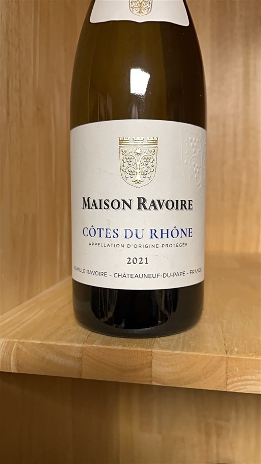 Rhône-dalen Côtes-du-Rhône Maison Ravoire 2021