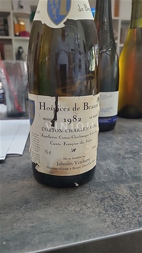 Burgund Corton-Charlemagne Grand Cru Hospices de Beaune François de Salins 1982