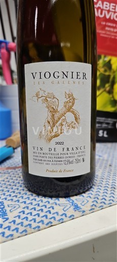 Rhône-dalen Ikke specificeret Les Galets Viognier 2022