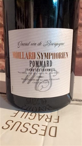 Burgundi Pommard Premier Cru Moillard Symphorien 1er Cru Les Charmots 2017