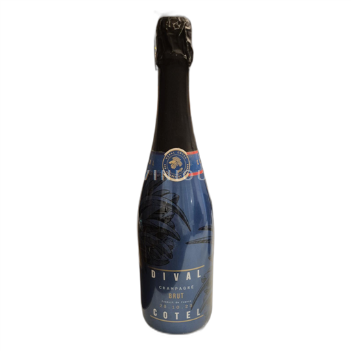 Champagne Sâm-panh Dival Cotel Brut Không niên vụ