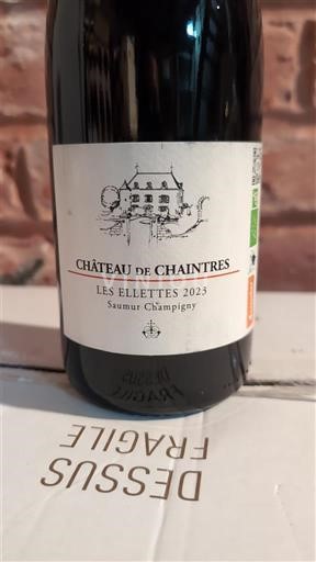 Údolí Loiry Saumur-Champigny Château Chaintres Les Ellettes 2023