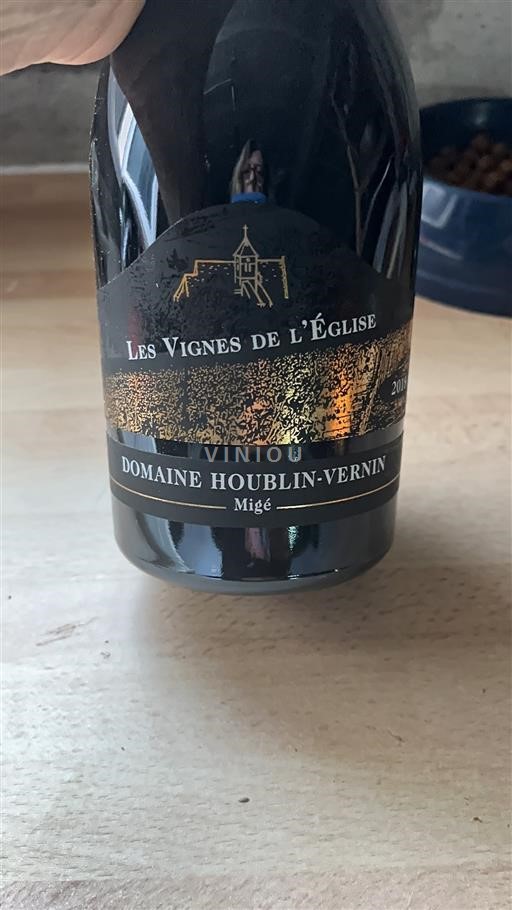 Borgogna Irancy Domaine Houblin-Vernin Les Vignes de l'Église 2018