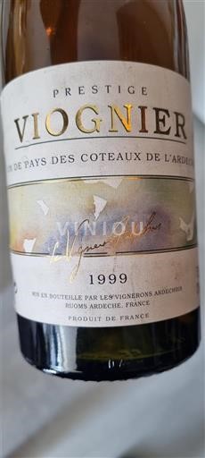 Alpen en Rhônevallei Coteaux de l'Ardèche Prestige 1999