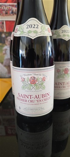Burgund Saint-Aubin Premier Cru Gilles Bouton & Fils En Créot 2022