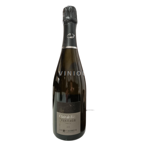 Champaña Champán Cottet-Dubreuil Clair de Siècle - Vintage 2015