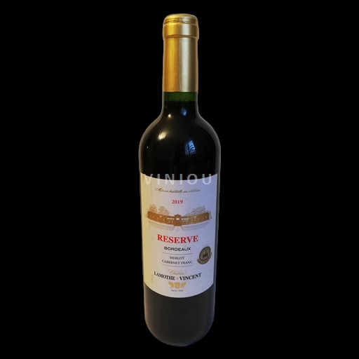 Bordeaux Château Lamotte Vincent RESERVE 2019