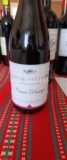 Beaujolais Beaujolais Nouveau Meziere Prestige 2020