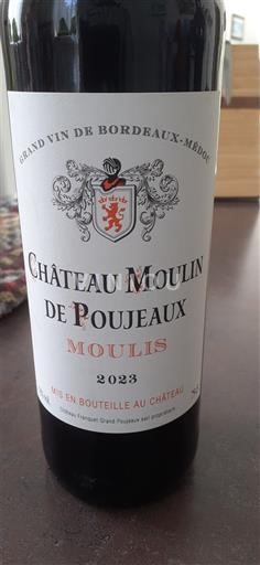 Bordeaux Moulis-en-Médoc Château Moulin de Poujeaux 2023