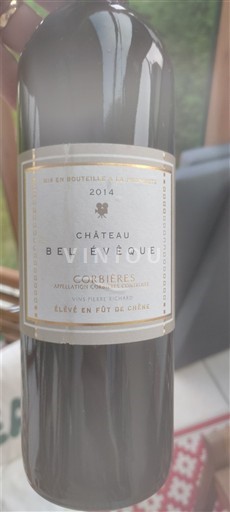 Languedoc Corbières Château Bel Évêque 2014
