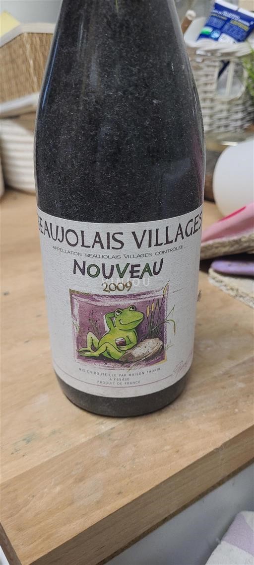 Vin Rouge sec Nouveau Maison Thorin 2009 France Beaujolais Beaujolais Villages AOC