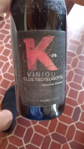 Sudoeste Cahors Clos Troteligotte K-Or 2017