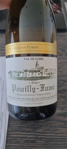 Loirevallei Pouilly-fumé Cave de Augustin Florent 2014