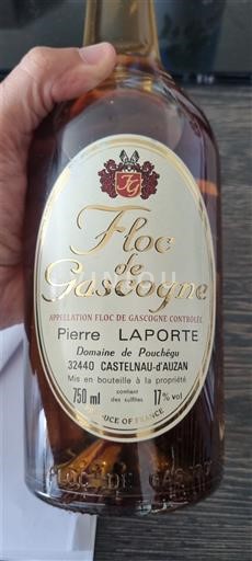 Zuidwest-Frankrijk Floc de Gascogne Domaine Pouchègue Niet-geïntegreerd