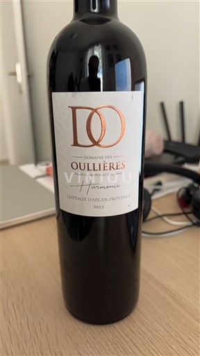 Provence Coteaux-d'aix-en-provence Domaine Des Oulliéres Harmonie 2023