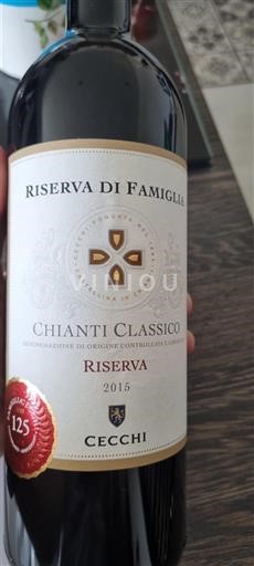 Toscana Chianti Classico Cecchi Riserva di Famiglia 2015