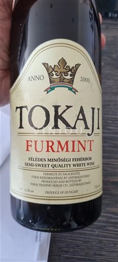 Tokaj Niet gespecificeerd Furmint 2000