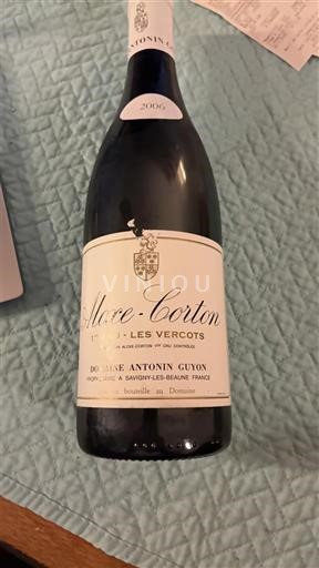 Borgonha Aloxe-Corton Premier Cru Domaine Antonin Guyon Les Vercots 2006