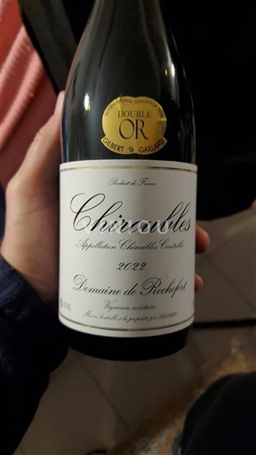 Beaujolais Chiroubles Domaine Rochefort 2022