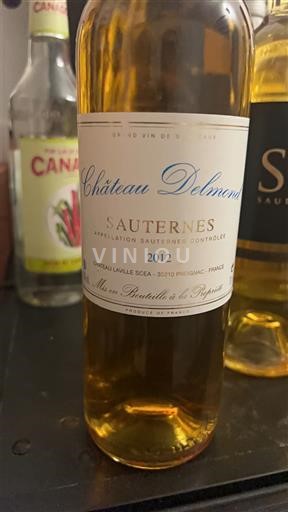 Bordeaux Sauternes Château Delmond 2012