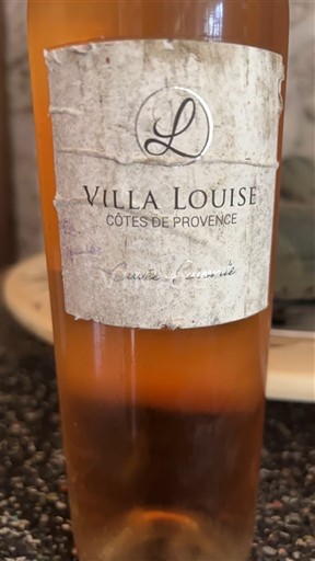 Provence Côtes-de-Provence Villa Louise Cuvee Louise Não Sazonado