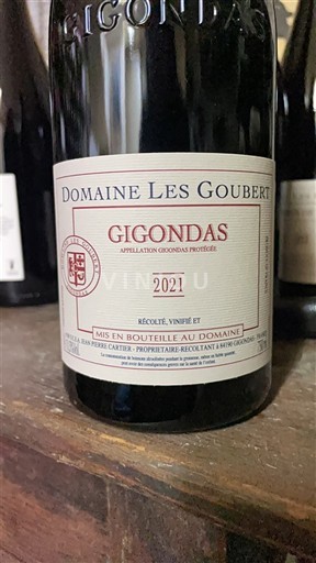 Rona dolina Gigondas Domaine Les Goubert 2021