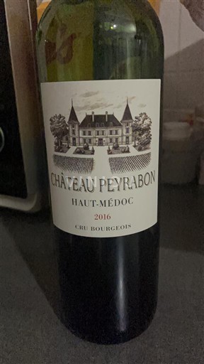 Bordeaux Haut-Médoc Cru Bourgeois Château Peyrabon 2016