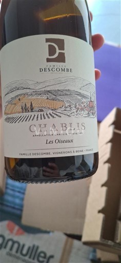 Burgundsko Chablis Domaine Des Combes Les Oiseaux 2023