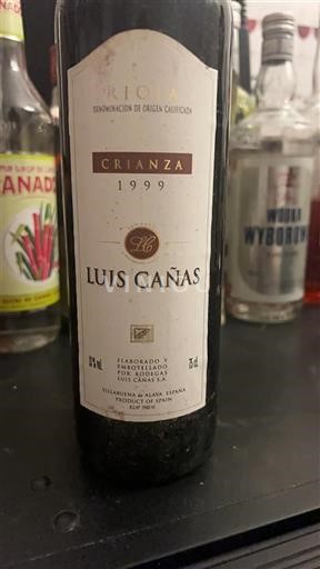 La Rioja Rioja Luis Cañas Crianza 1999