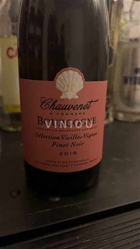 Burgundi Bourgogne Chauvenet à Pommard Sélection Vieilles Vignes Pinot Noir 2019