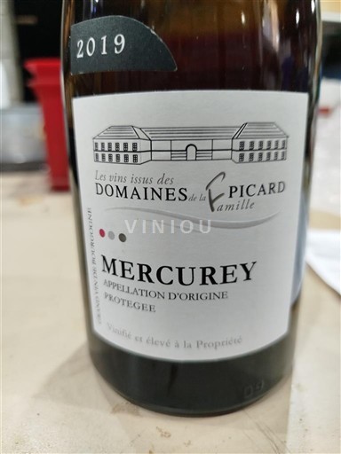 Burgundy Mercurey Premier Cru Domaine S Famille Picard 2019