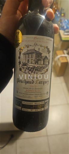Bordeaux Château Pouchaud-Larquey 2019