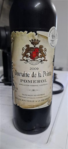 Bordeaux Pomerol Domaine La Pointe 2009