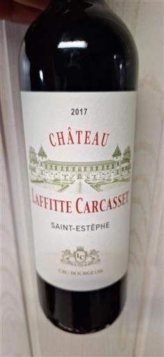 Bordeaux Saint-Estèphe Laffitte Carcasset 2017