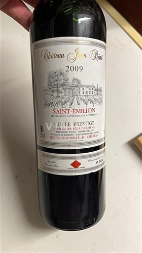 Bordeaux Saint-Émilion Château Jean Faure Prestige 2009