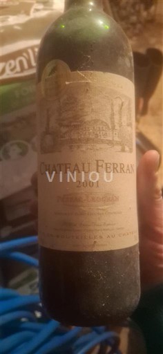 Bordeaux Pessac-Léognan Château Ferran 2001