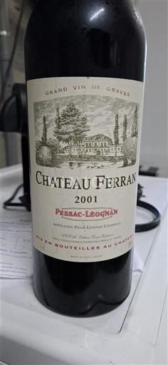 Bordeaux Pessac-Léognan Château Ferran 2001