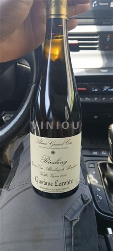 Vin Blanc sec Gustave Lorentz 2019 France Alsace AOC Grand Cru