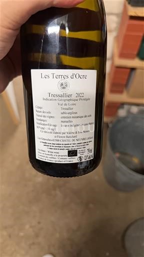 Loiretal Tal der Loire Les Terres Ocre Tressallier 2022