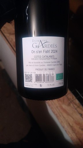 Languedoc og Roussillon Catalansk skråning Domaine Gardiés On s'en Fish! 2024