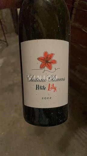Bordeaux Château Climens Petite Lily 2022