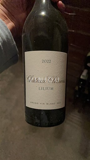 Bordéus Barsac Château Climens Lilium 2022